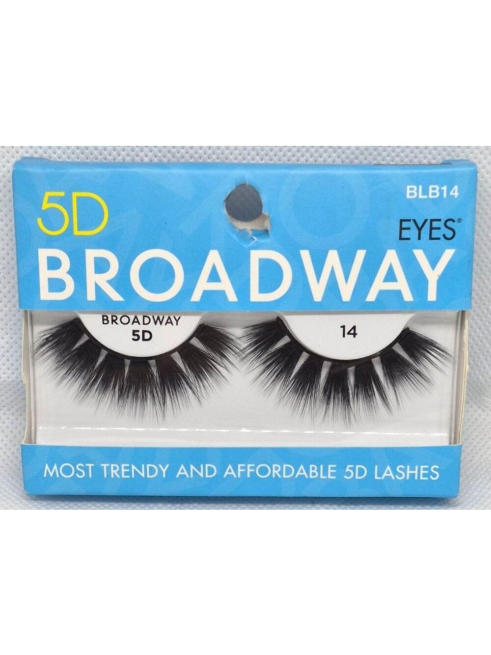 Broadway 5D False Eyelashes BLB14 - Trendy Affordable Lightweight Reusable Strip